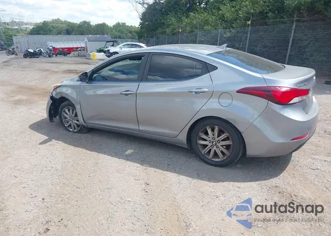 2015 Hyundai Elantra Se из США, поврежденный, VIN KMHDH4AE1FU413151